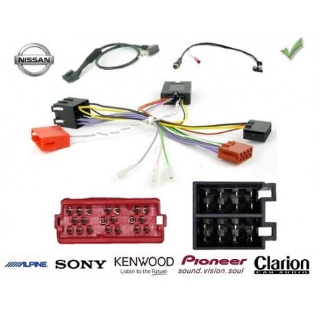 COMMANDE VOLANT Nissan Primastar 2011-2015 - Pour Alpine complet avec interface specifique
