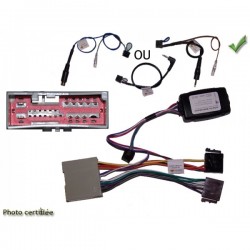 COMMANDE VOLANT Ford Fiesta 2002-2005 autoradio en 3 parties Visteon 4500 - Pour Pioneer