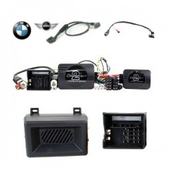 COMMANDE VOLANT BMW SERIE 1 2004-2011 (E87) - Pour JVC SANS NAV - Récup RADARS RECUL BEEP CLIGNOTANTS