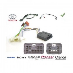 COMMANDE VOLANT Toyota RAV4 2001-2011 - Pour Sony