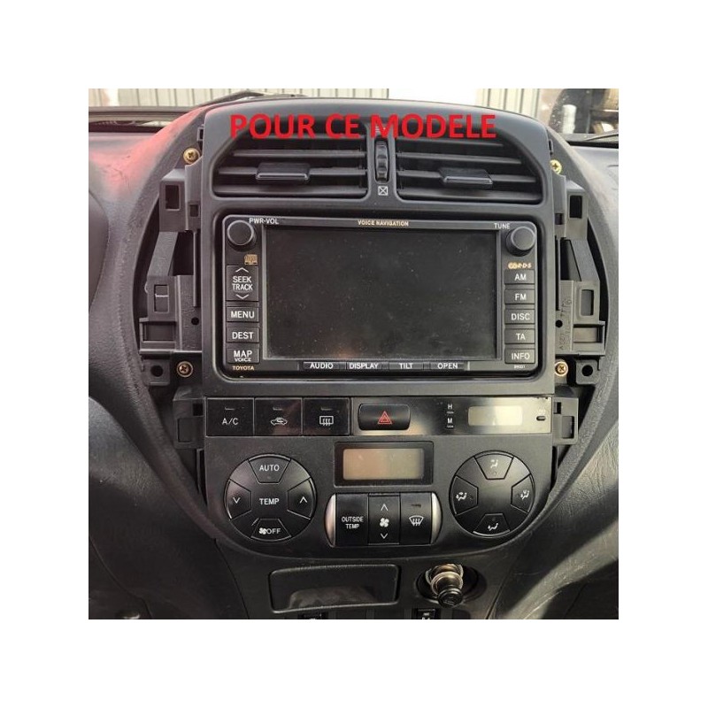 Vhbw Adaptateur autoradio ISO compatible avec Toyota RAV 4 ALA