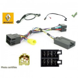 COMMANDE VOLANT Renault Kangoo II 2008-2014 - Tuner List pour Alpine sans écran déporté ISO