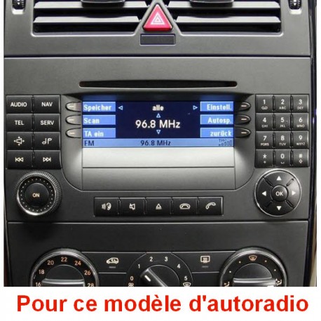 COMMANDE VOLANT Mercedes CLASSE A 2004-2012 W169 FAKRA SANS AMPLI