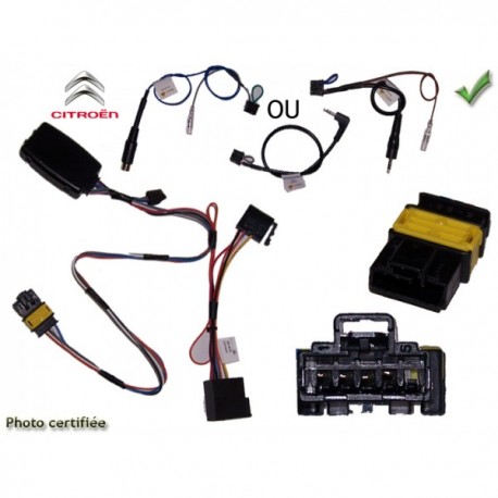 COMMANDE VOLANT Citroen Xsara Picasso 2000-2002 cde volant 6 boutons - Pour Alpine
