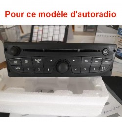 COMMANDE VOLANT Opel Movano 2010-2013 mini ISO