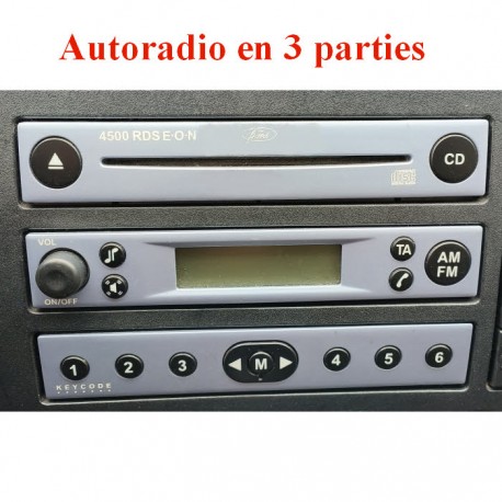 COMMANDE VOLANT Ford Fiesta 2002-2005 autoradio en 3 parties Visteon 4500