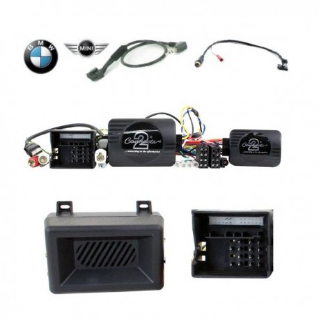 COMMANDE VOLANT BMW SERIE 3 2005-2012 (E90-E91) - SANS NAV - Récup radars de recul, beep, clignotants