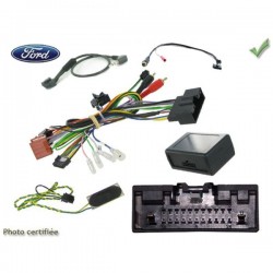 COMMANDE VOLANT Ford Fiesta 2012-2017 - Afficheur déporté - Reprend radars de recul
