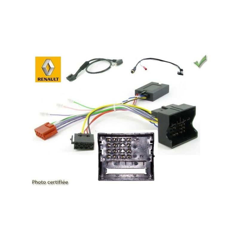 boîtier commande autoradio avec commande au volant Renault twingo 1 réf  8200060697 - 8200060697 82 00 060 697 8200189947D 8200189947 82 00 189 947  D - Renault - TWINGO 1 - Pièces Auto Occasions Vente