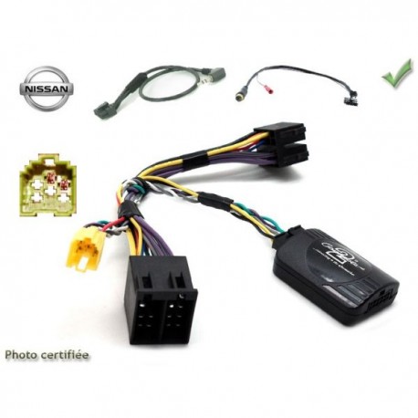 COMMANDE VOLANT Nissan Primastar 2005-2010 - Mini ISO