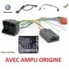 COMMANDE VOLANT Volkswagen Touran 2003-2015 - FAKRA AVEC ampli Dynaudio