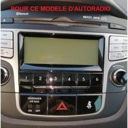 COMMANDE VOLANT Hyundai IX35 2010 et après - SANS ampli