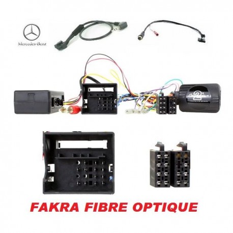 COMMANDE VOLANT Mercedes Classe E 2009-2012 (W212) - FAKRA fibre optique