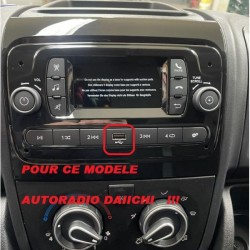 COMMANDE VOLANT Peugeot Boxer 2022 et après - AVEC Navigation DAIICHI