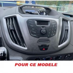 COMMANDE VOLANT Ford Transit Custom 2013 et après - SANS écran déporté