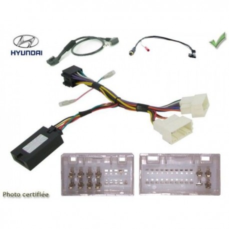 COMMANDE VOLANT Hyundai IX20 2011-2017 - SANS navigation