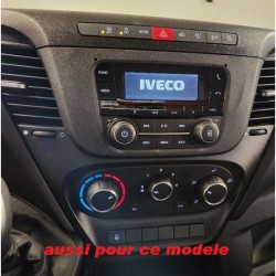 COMMANDE VOLANT Iveco Daily 2019 et après - ISO - AVEC autoradio DAB