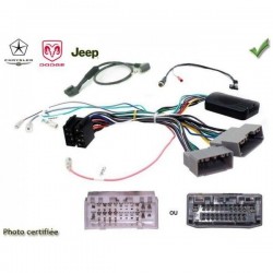 COMMANDE VOLANT Jeep Compass 2005-2010 - AVEC EVIC U-Connect