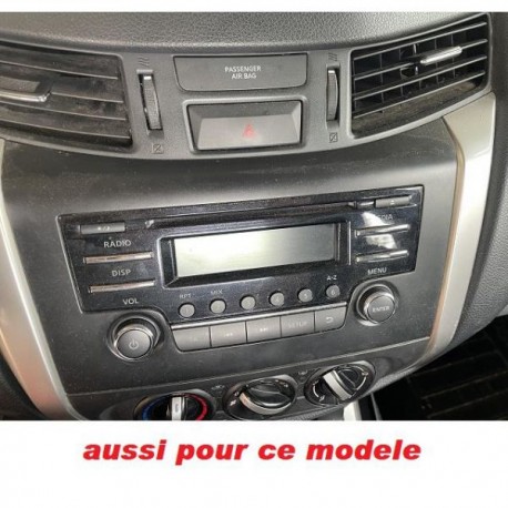 COMMANDE VOLANT Nissan Navara 2015 et après - Pour modèle VISIA SANS navigation d'origine