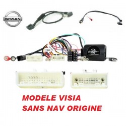 COMMANDE VOLANT Nissan Pulsar (C13) 2014 et après - Pour modèle VISIA SANS navigation d'origine