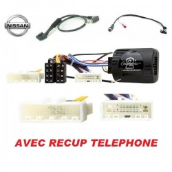 COMMANDE VOLANT Nissan Sunny 2012-2017 - AVEC gestion du téléphone