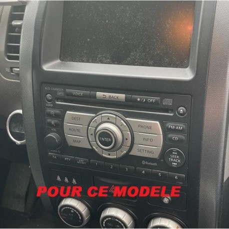 COMMANDE VOLANT Nissan X-trail 2010 et après - AVEC décroché téléphone au volant