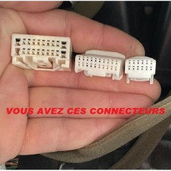 FAISCEAU Autoradio Toyota Land Cruiser J120 2003-2012 - AVEC ampli JBL ou PIONEER