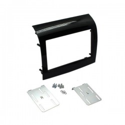Kit 2 Din Peugeot Boxer 2014 et après - Noir laqué