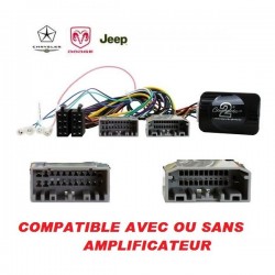 COMMANDE VOLANT Dodge Dakota 2002-2011 - SANS EVIC U-Connect