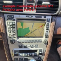 COMMANDE VOLANT Porsche 911 (type 997) 2004-2008 - ISO - Bose ampli fibre