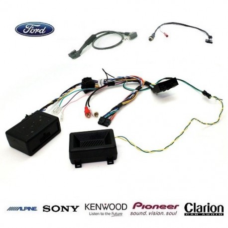 COMMANDE VOLANT FORD EDGE 2013- - Pour Alpine complet avec interface specifique