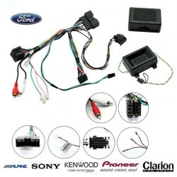 COMMANDE VOLANT Ford Ranger 2012- (avec ecran deporte) - Pour Alpine complet avec interface specifique