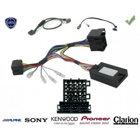 COMMANDE VOLANT Lancia Delta 2008-2011 - Pour Alpine complet avec interface specifique